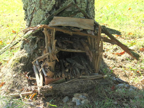 Lavendar, Fairy Houses, and Fire 020