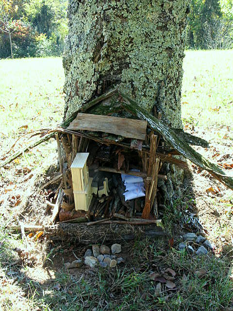 Lavendar, Fairy Houses, and Fire 028