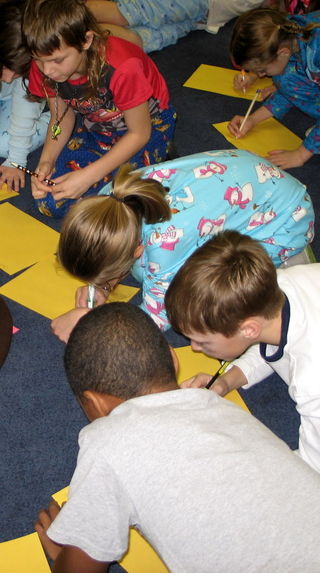 Owne's christmas party and books 008