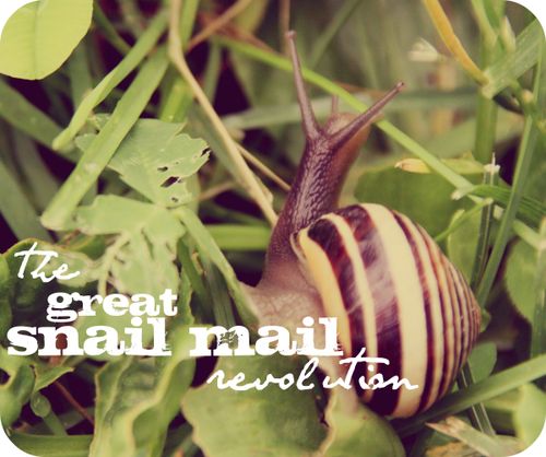 Snail mail